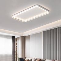 Ensemble de luminaires de plafond LED en fer de style minimaliste italien pour chambre à coucher, nouveau style 2025, moderne et élégant pour toute la maison
