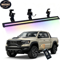 Marchepieds latéraux en alliage d'aluminium MASSAIT, installation sans perçage pour Dodge RAM 1500 2019+, 2500, 3500