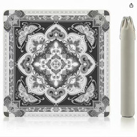 Tapis de Mahjong transfrontalier en boue de diatomée, antidérapant, insonorisant, facile d'entretien, lavable, pour le divertissement à domicile