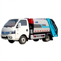 Camion à ordures électrique 4x2 5m³ à énergie nouvelle