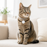 Traceur GPS intelligent anti-perte pour animaux de compagnie, localisateur d'objets, collier Bluetooth pour chien et chat, dispositif de suivi 365 jours pour petits animaux