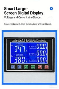 Régulateur <span class=keywords><strong>de</strong></span> tension automatique (AVR) Kebang 3 phases TNS modèle 3-30 kVA, <span class=keywords><strong>stabilisateur</strong></span> 220 V/380 V pour usage SVC en <span class=keywords><strong>courant</strong></span> alternatif - Product Image 3