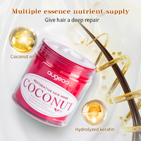 Masque capillaire professionnel au gingembre, protéines, argan, collagène et avocat, à succès, avec des résultats étonnants