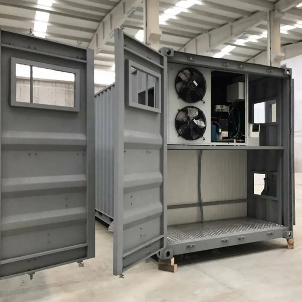 Wholesale price 20ft 40ft container cold storage refrigeration unit portable mobile commercial walk In cooler freezer cold room