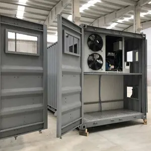 Wholesale Price 20ft 40ft Container Cold Storage Refrigeration Unit Portable Mobile Commercial Walk In Cooler Freezer Cold Room