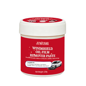Pasta Removedora <span class=keywords><strong>de</strong></span> Película <span class=keywords><strong>de</strong></span> Aceite para Vidrios Automotrices <span class=keywords><strong>de</strong></span> Grado Industrial, Elimina Depósitos Minerales y Crea una Superficie Repelente al Agua para Autos y Embarcaciones, 220g - Product Image 1