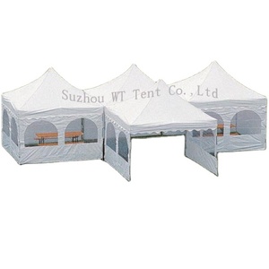 <span class=keywords><strong>Tente</strong></span> pagode décorative à cadre en aluminium blanc <span class=keywords><strong>Tente</strong></span> d'événement sur le <span class=keywords><strong>toit</strong></span> Gazebo à baldaquin 3x3 Barracas Para Eventos - Product Image 1