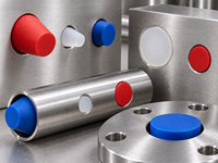 Bouchons et capuchons en caoutchouc silicone résistants aux hautes températures, couvercles anti-poussière pour équipements industriels