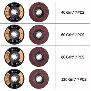 عجلة طحن من أكسيد الألومنيوم بزاوية حصى 80 80 بوصة ، طاحونة من OEM قابلة للتخصيص 28 مجموعة/كرتون - Product Image 3