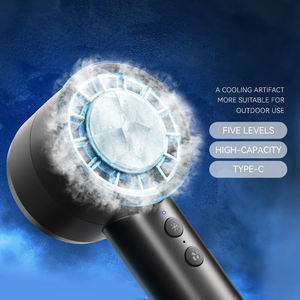 Ventilateur portable rechargeable silencieux à affichage numérique à refroidissement rapide pour extérieur - Product Image 3