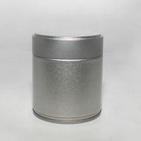 Boîte en étain laquée mate personnalisée, écologique, certifiée ISO9001:2015, pour sucettes, hermétique, avec bouchon à vis, impression sérigraphique
