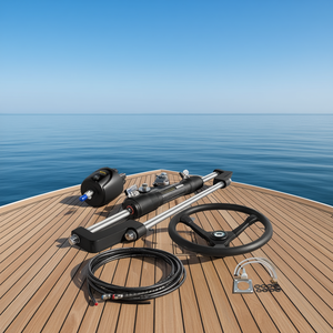 Kit di Sterzo Idraulico Fuoribordo Vetor con Tubo da 20 Piedi, Pompa Timone, Sistema di Sterzo per Barche Modello D0100HA5R5A - Product Image 2