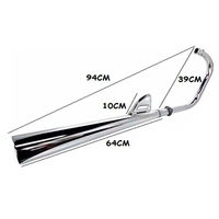 Silenciador de Escape para Motocicleta Zanella Rx 150 TITAN150
