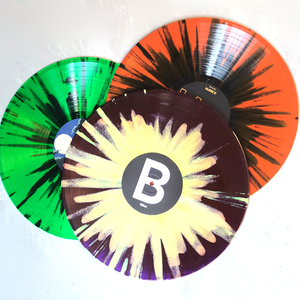 Ensemble complet d'emballage pour disques vinyles personnalisés : boîte cadeau, cartes, enveloppes, étiquettes, réplication de disques, transparent/colore uni, impression 24 min - Product Image 2