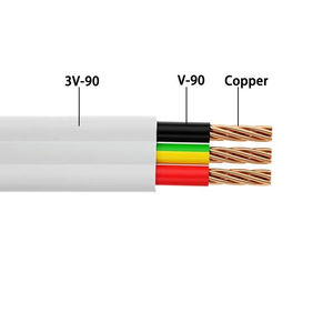 Cable TPS de 2 Núcleos 2C+E de 1.0mm, 1.5mm y 2.5mm con Aislamiento de PVC, Aprobado por SAA, para Aplicaciones de Calefacción, Conductor de Cobre - Product Image 3