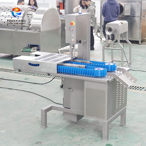 FENGXIANG Pig Trotter Splitting Machine Semi-Automatic Continuous Half-Cutting with <b>Bone</b> <b>Saw</b> 200-500kg/h 304 Stainless Steel - Product Image 2