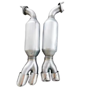 Silenciador de Escape de Acero Inoxidable de Alta Calidad Marca YueYang para Santa Fe 2.7T 2016, 1.5mm de Grosor, 1 Año de Garantía - Product Image 2