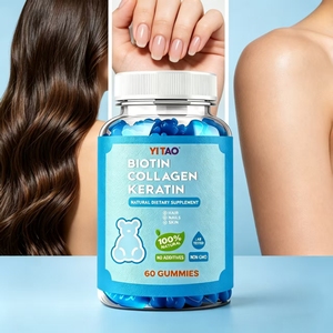 OEM prend en charge la fabrication de gommes à mâcher à la biotine, à base de vitamines et de minéraux, sous marque privée, pour la croissance des cheveux et la santé de la peau. - Product Image 3