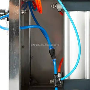 Remplisseur pneumatique semi-automatique à une tête Machine de remplissage de shampooing à confiture de fruits avec buse <span class=keywords><strong>Doseur</strong></span> de sauce chili avec trémie - Product Image 5