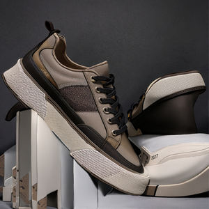 Chaussures en cuir PU pour hommes les plus vendues Nouveaux produits tendance Chaussures décontractées pour hommes Nouveaux styles <span class=keywords><strong>Snekaers</strong></span> pour hommes - Product Image 2
