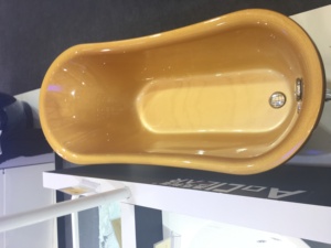 <span class=keywords><strong>Baignoire</strong></span> autoportante en acrylique dorée rétro Aokeliya, tendance, 4 pieds - Product Image 4