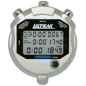 Cronómetro Digital ULTRAK de 16 Pistas con Pantalla de 2 Líneas, Precisión de 1/1000 s, Alimentado por Batería, Retención de Datos por 2 Años, Logotipo Personalizado para Árbitro - Product Image 5