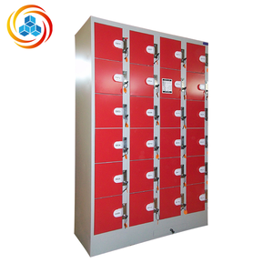 High Security Steel Mechanical <b>Combination</b> <b>Lock</b> Coin Operated 12-Compartment Self-Closing Doors Wall/Floor Mountable Locker - Product Image 6