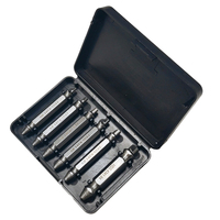 Extracteur de boulons Lot de 6 extracteurs de vis endommagés en spirale adaptés pour enlever facilement les boulons cassés, les vis dénudées et les vis minuscules