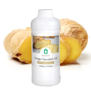 Natural Slimming Oils Pure Ginger Oil For Belly Drainage Ginger Essential Oil