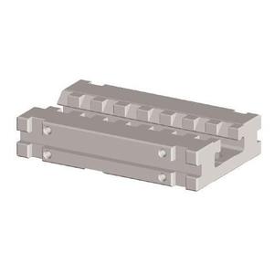 Ttake Modular Vise Extension Module For Bench Vises 100 Mm Length Gray Color - Product Image 1