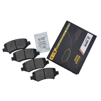 JR1592 OEM Set Kampas Rem Cakram Belakang Keramik untuk BYD Surui D1883 IATF 16949 Rendah Debu Grosir Langsung Pabrik 4pcs