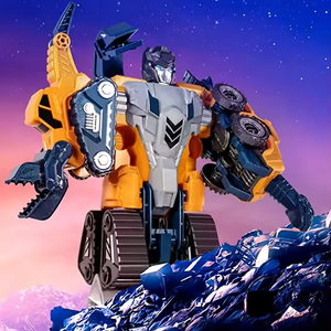 Bán buôn tùy chỉnh 5 in1 chuyển đổi Robot Xe Xe thiết lập biến dạng robot xe chuyển đổi Robot đồ chơi cho trẻ em Quà tặng - Product Image 4