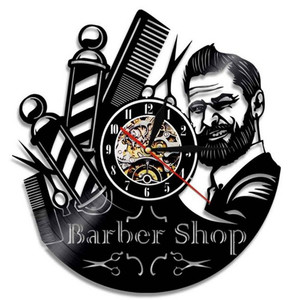 <span class=keywords><strong>Salon</strong></span> <span class=keywords><strong>de</strong></span> <span class=keywords><strong>coiffure</strong></span> horloge murale Design moderne <span class=keywords><strong>salon</strong></span> <span class=keywords><strong>de</strong></span> <span class=keywords><strong>coiffure</strong></span> <span class=keywords><strong>coiffure</strong></span> disque vinyle Reloj Pared horloges suspendues <span class=keywords><strong>Salon</strong></span> décor peigne ciseaux - Product Image 2