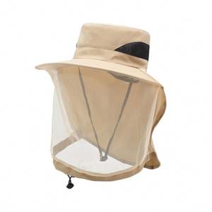 Chapeau anti-insectes avec filet de protection - Masque facial respirant avec protection contre les moustiques pour la pêche et les activités de plein air - Product Image 6