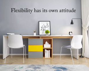 Hiện đại tối giản chất lượng cao hình chữ L Bàn máy tính góc gỗ tự nhiên có thể mở rộng và điều chỉnh cho văn phòng hoặc sử dụng tại nhà - Product Image 5