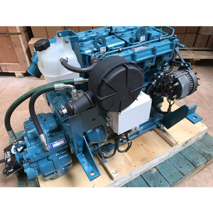 Moteur diesel marin 4 temps d'occasion avec boîte de vitesses Borg Warner et kit de refroidissement à eau douce pour une puissance fiable - Product Image 6