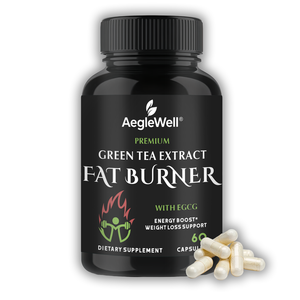 สารสกัดจากชาเขียว ยาลดน้ำหนักสำหรับผู้หญิง ลดไขมันส่วนเกินบริเวณเอว และอาหารเสริมสำหรับอาการท้องอืดสำหรับผู้หญิงและผู้ชาย 60 แคปซูล - Product Image 1