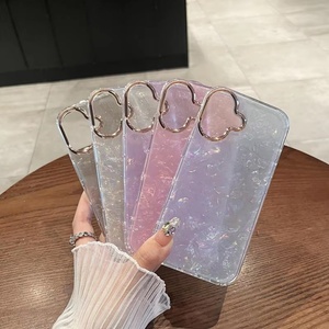 เคสโทรศัพท์มือถือแบบใหม่ ลายเปลือกหอย เงางาม สำหรับ iPhone 14 Pro Max เคสโทรศัพท์มือถือแบบนุ่มหรูหรา สำหรับ iPhone 14 13 12 11 - Product Image 1