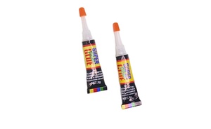 <span class=keywords><strong>Pegamento</strong></span> de <span class=keywords><strong>Cianoacrilato</strong></span> Líquido Transparente para Adhesión Fuerte de Plástico, Metal y Cuero, Superpegamento para Empaquetado - Product Image 4