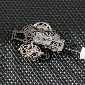 W9201 Reloj Mecánico con Mecanismo Tourbillon Esqueleto Completo, Movimiento Automático, Apertura a las 6 en Punto, 45H de Reserva de Marcha, Fabricación Personalizada - Product Image 2