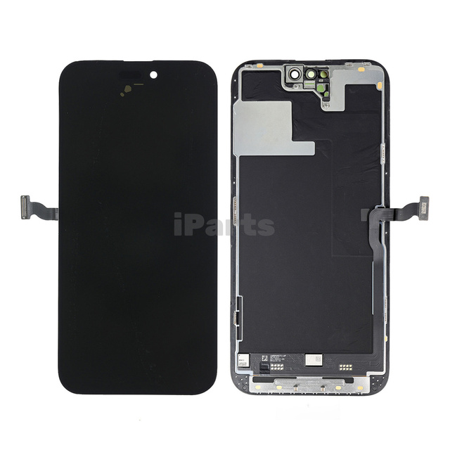 IParts Replacement for iPhone 14 Pro Max OLED Screen Display Digitizer Assembly - Black Repair Parts