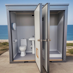Baños Portátiles de Lujo VIP para Camping de China a Precio Económico con Ducha para Exteriores a la Venta - Product Image 1