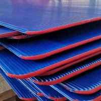 Plaques alvéolées en polypropylène (PP), panneaux en plastique ondulé, plaques en plastique Corflute pour protection