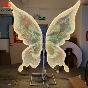 Telón de Fondo LED Grande con Mariposas, Estilo Romántico de Hadas, para Bodas, Eventos en Interiores y Exteriores, Verano 2026 - Product Image 5