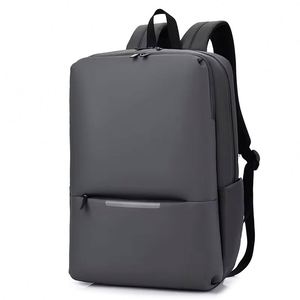 Sac à dos d'affaires imperméable en polyester pour ordinateur portable, idéal pour le bureau, les voyages, les femmes et les hommes, fabriqué en usine BSCI - Product Image 3