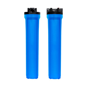 Botella con filtro azul de 20 pulgadas, prefiltro para purificador de agua, material de PP de carbón activado, uso en cocina de alta eficiencia - Product Image 1