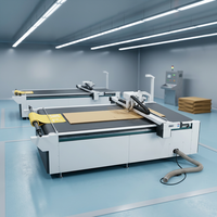 Máquina Plotter de Corte de Cama Plana para Venta Directa, Mesa de Corte de Muestras de Cartón