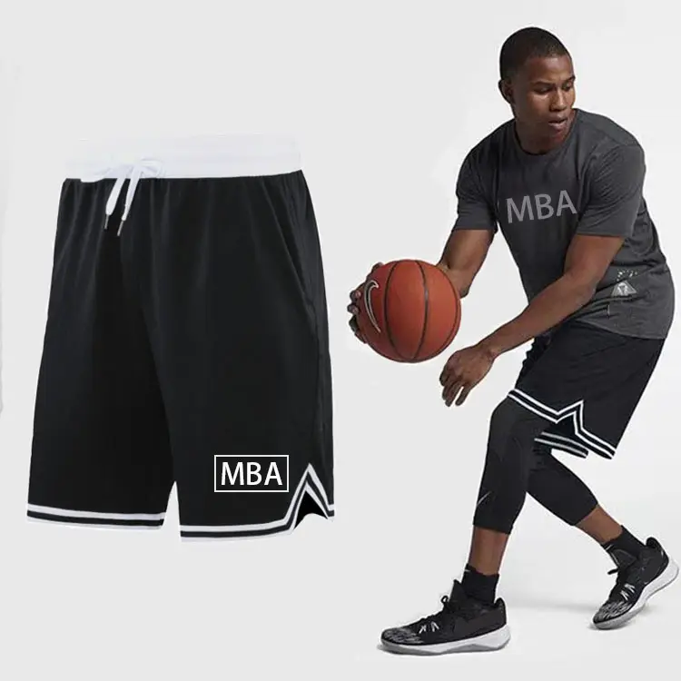 Yüksek kalite abd erkek atletik Morant Streetwear hızlı kuru basketbol şortu özel Logo