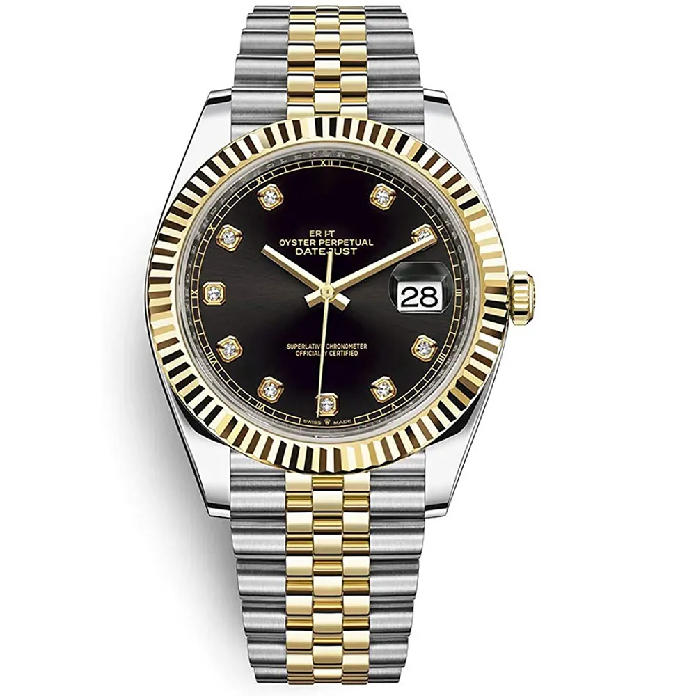Professional Diver Watch With Automatic Self Wind Movement Diamond Dials Watch