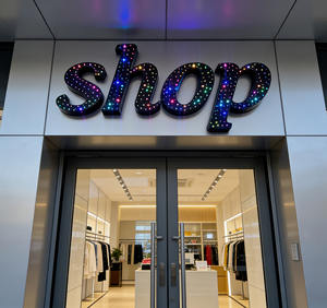 Nuovi Arrivi: Insegne LED Personalizzate per Esterni, Lettere 3D con Effetto Cielo Stellato Retroilluminate, Adatte per <span class=keywords><strong>Locali</strong></span> Commerciali - Product Image 5